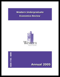 Western Undergraduate Economics Review 2005